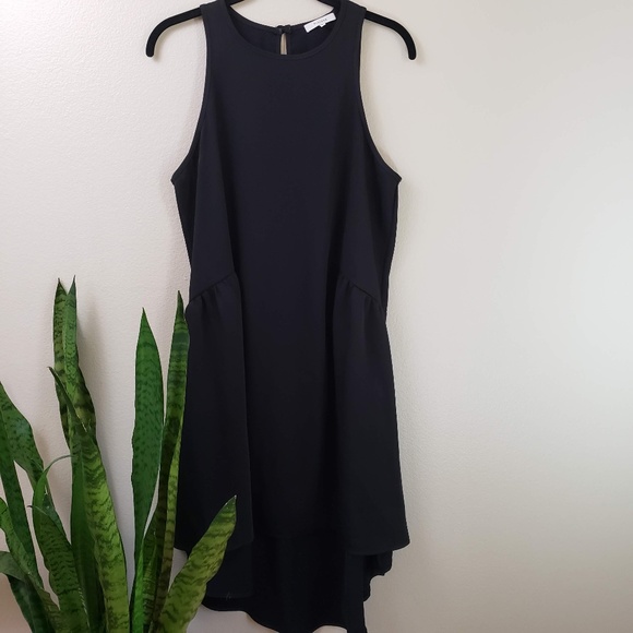 Pleione Dresses & Skirts - Pleione Hi-Low Shift little black Dress Black M